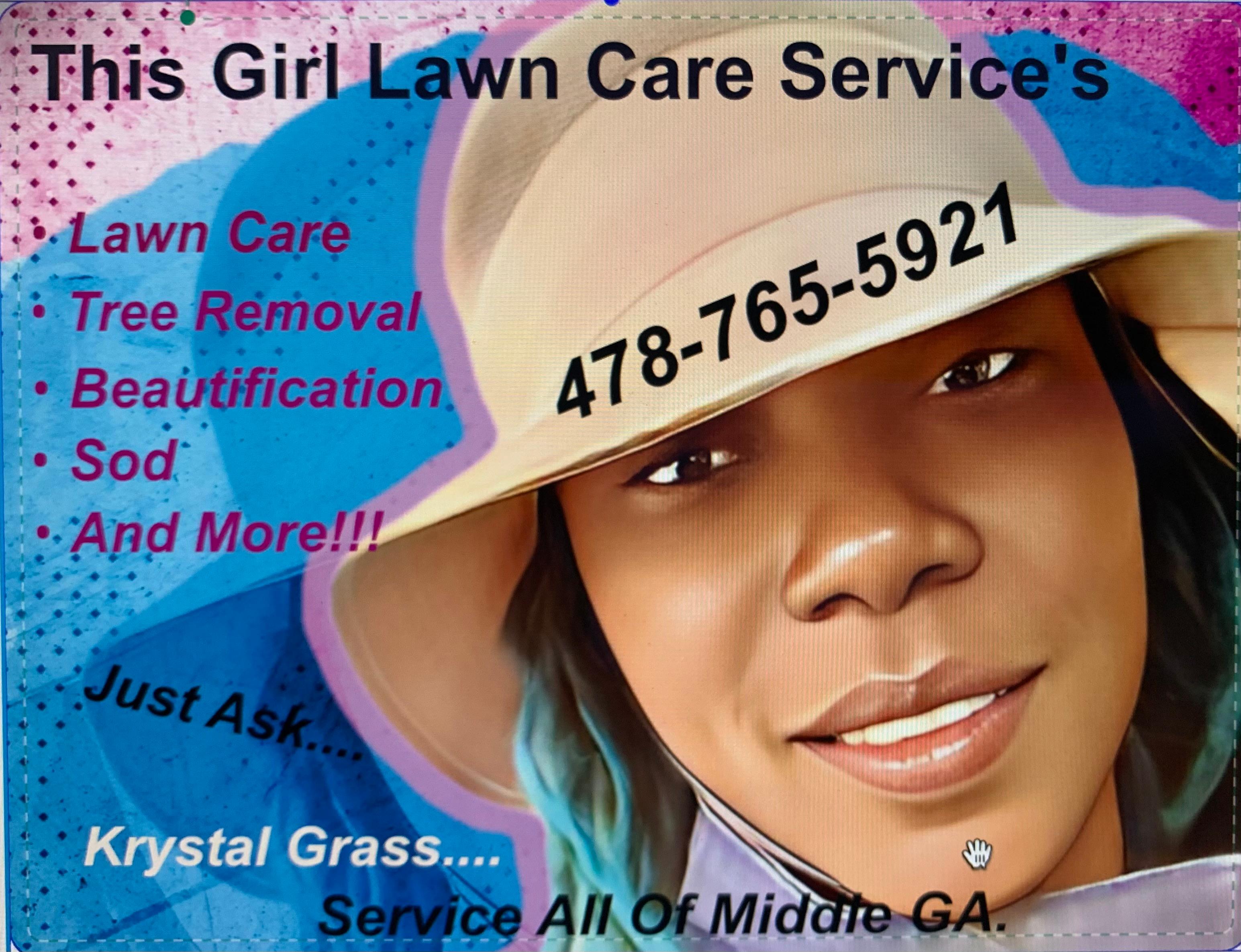 This Girl Lawn Care Service’s