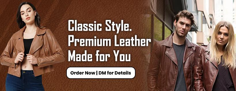 Brown Leather Jacket UK